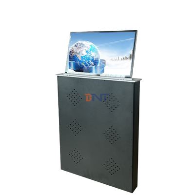 Nieuwe aankomst 15.6 inch gemotoriseerde monitorlift 6mm ultra smal scherm frame lcd lift voor papierloos conferentiesysteem
