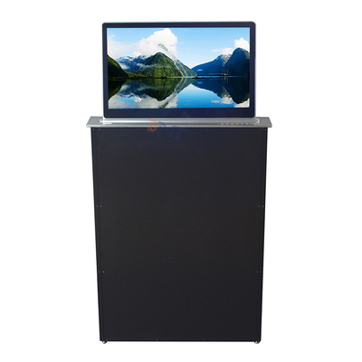 Geautomatiseerde microfoon computer schermlifter met 15,6 inch opneembaar scherm