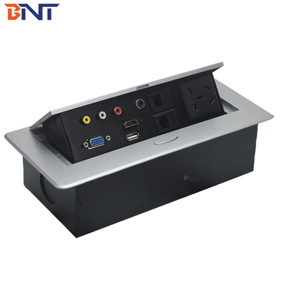 Square Corner Desktop Power Data Connector 10~16A Nominale stroom