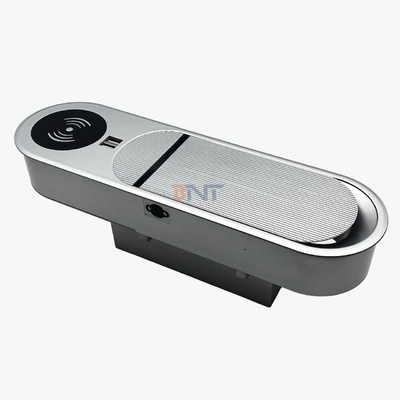 Multifunktioneel 2AC en 2USB A oplaadoplossingen Desktop-stroomstuk met draadloze oplader