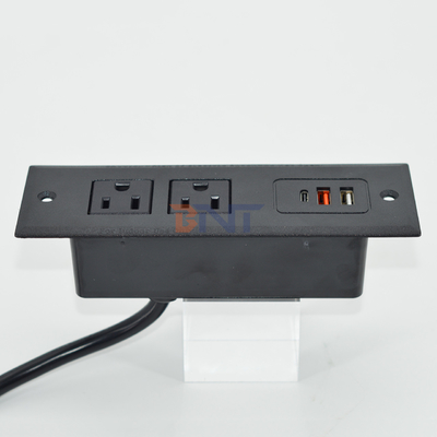 OEM/ODM Office multifunctionele bank stopcontact ingebouwd in tafel stopcontact us power stopcontact met usb A + C-poorten