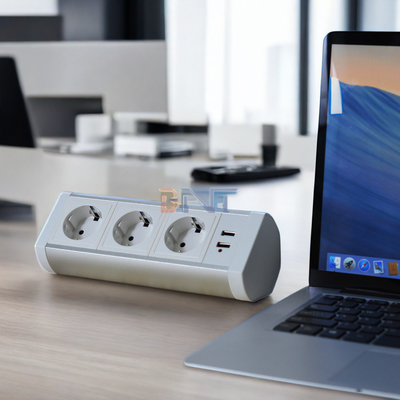 Boente klem op bureau afneembare bureaublad bevestiging multi-outlets uk stopcontact met usb/tafel klem bevestiging stopcontact