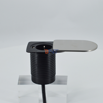 Mini stopcontact verborgen Onder bureau meubilair tafel 1 EU 1 USB A oplader