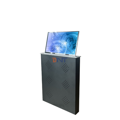 Nieuwe aankomst 15.6 inch gemotoriseerde monitorlift 6mm ultra smal scherm frame lcd lift voor papierloos conferentiesysteem