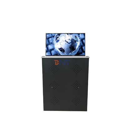Nieuwe aankomst 15.6 inch gemotoriseerde monitorlift 6mm ultra smal scherm frame lcd lift voor papierloos conferentiesysteem
