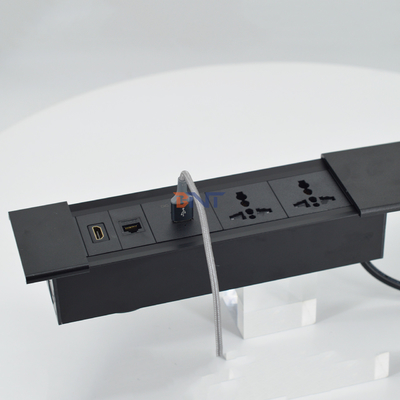 Multifunktioneel schuifdoek stroomopname voor kantoorbureaus met USB-oplaadmodule type