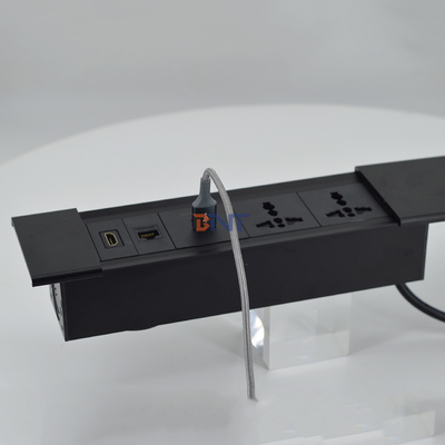 Multifunktioneel schuifdoek stroomopname voor kantoorbureaus met USB-oplaadmodule type