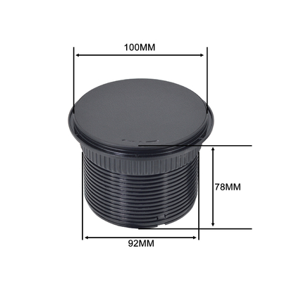 Kantoormeubilair rond EU stopcontact & 2 usb a+ 1c voor bank en salontafel laadstation