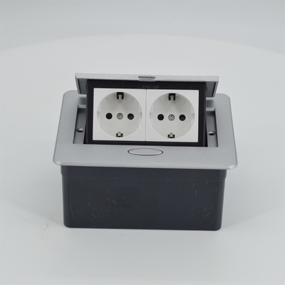 OEM/ODM Modern Office Essential BNT Popup Power Socket met 2 ingebedde wisselstroomuitgangenEU/UK/US/CN16A/10A/6A nominale stroom