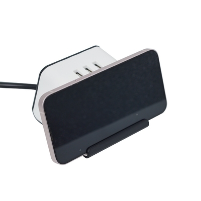 Universaal USB AC Power Grommet Socket Kantoormeubelen ABS tafelplank Socket 3 USB-uitgangspoorten 1,5m Kabel 10A/16A