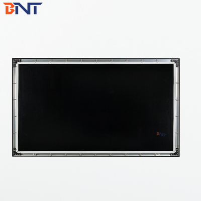 Bnt250 Inch Matte White Stof Fast Fold Projector Screen met Vierkante Aluminium Metal Folding Frame