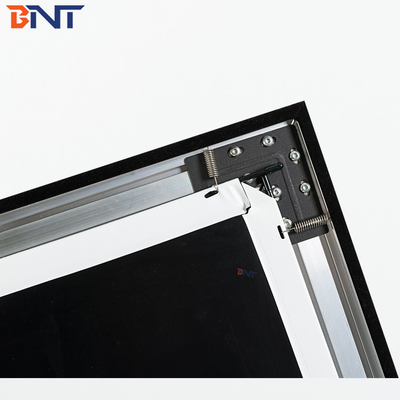 Bnt250 Inch Matte White Stof Fast Fold Projector Screen met Vierkante Aluminium Metal Folding Frame