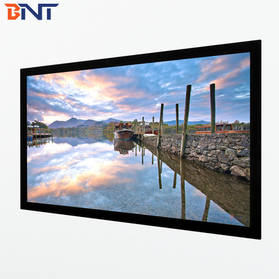 Bnt250 Inch Matte White Stof Fast Fold Projector Screen met Vierkante Aluminium Metal Folding Frame