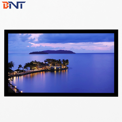 Bnt200 Inch Matte Wit Stof Fast Fold Projector Screen met Vierkante Aluminium Metal Folding Frame