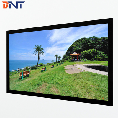 Bnt200 Inch Matte Wit Stof Fast Fold Projector Screen met Vierkante Aluminium Metal Folding Frame