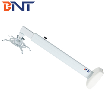 White Office Wall Mount Short Throw Projector Bracket kan de hoek vrij aanpassen