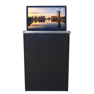 Geautomatiseerde microfoon computer schermlifter met 15,6 inch opneembaar scherm