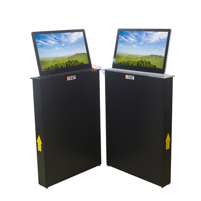 Geautomatiseerde microfoon computer schermlifter met 15,6 inch opneembaar scherm