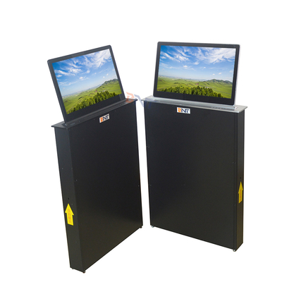 Geautomatiseerde microfoon computer schermlifter met 15,6 inch opneembaar scherm