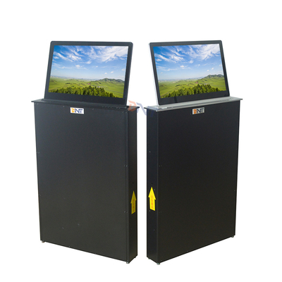 Geautomatiseerde microfoon computer schermlifter met 15,6 inch opneembaar scherm