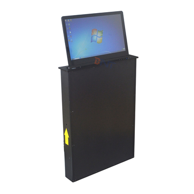 Super Slim Pop Up Computer Monitor Lift met 18,5 inch gemotoriseerd scherm