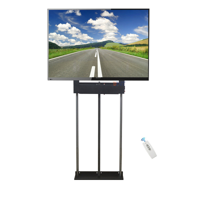 Moderne gemotoriseerde tv-liftstand, draadloze afstandsbediening tv-lift kit