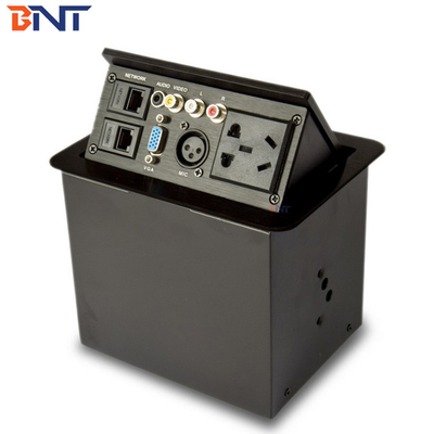 Multi Function Desktop Power Sockets, Conferentie Zwarte VS Steek.