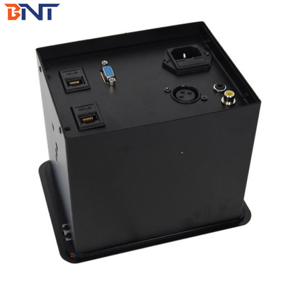 Ronde hoek Pop Up Desktop Power Sockets voor Office High Class AV-oplossingen