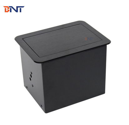 Ronde hoek Pop Up Desktop Power Sockets voor Office High Class AV-oplossingen