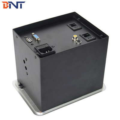 Pneumatische Pop-up Desktop Power Sockets met USB / Network / 3.5 Audio