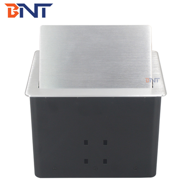 Conferentie Pneumatische tafel Pop Up Plug Socket Dozen met microfoon connector