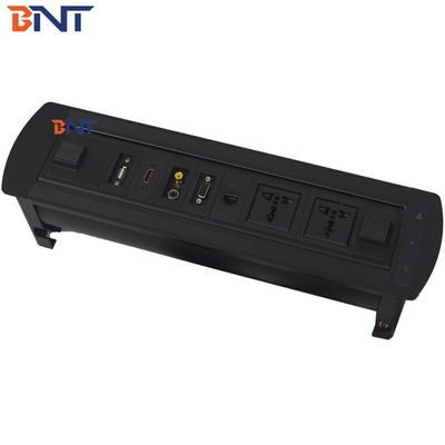 Geautomatiseerde tafel, verborgen draaiknop.