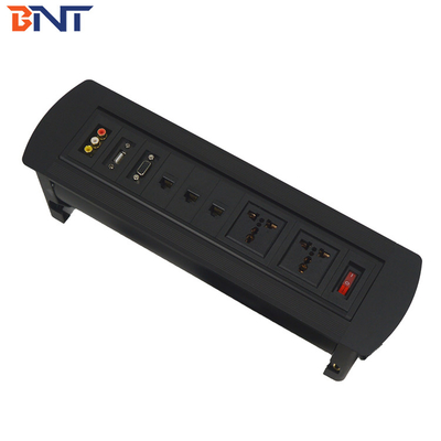 Conferentie Verborgen draaiende multi-power stopcontact Flip Up 10 - 13 Amp