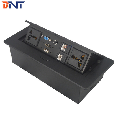 Office Hydraulisch Desk Pop Up Sockets, Pop Up Power Socket met XRL connector