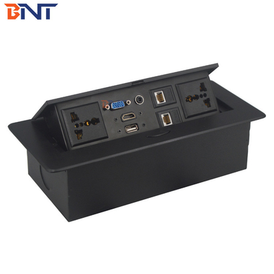 Office Hydraulisch Desk Pop Up Sockets, Pop Up Power Socket met XRL connector