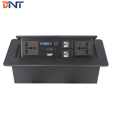 Office Hydraulisch Desk Pop Up Sockets, Pop Up Power Socket met XRL connector