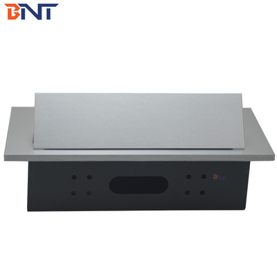 Verborgen 3.5 Audio Desk Pop Up Sockets Zwart Mat, stroomstroom aansluiting voor tafel