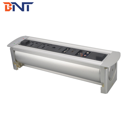 met vga-interface voor kantoor bureau flip up power table stopcontact EK9224