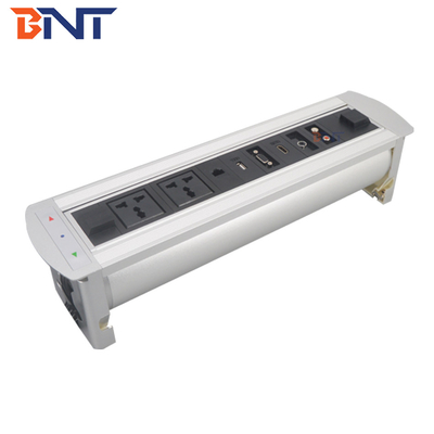 met vga-interface voor kantoor bureau flip up power table stopcontact EK9224