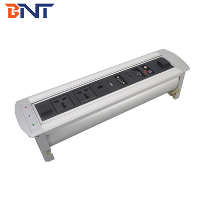 met vga-interface voor kantoor bureau flip up power table stopcontact EK9224