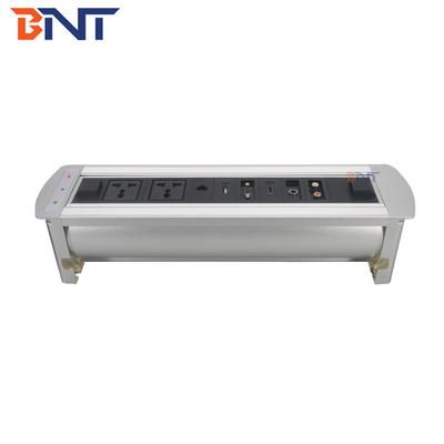 met vga-interface voor kantoor bureau flip up power table stopcontact EK9224