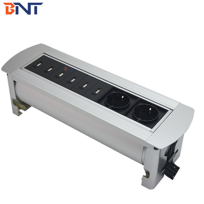 USB-gegevensinterface verborgen automatische flip-up stopcontact met 180 graden omkeringskant MK10200EU