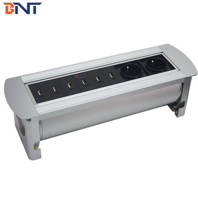 USB-gegevensinterface verborgen automatische flip-up stopcontact met 180 graden omkeringskant MK10200EU