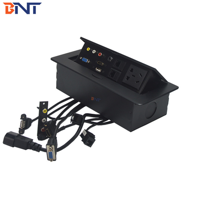 Square Corner Desktop Power Data Connector 10~16A Nominale stroom