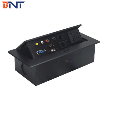 Square Corner Desktop Power Data Connector 10~16A Nominale stroom