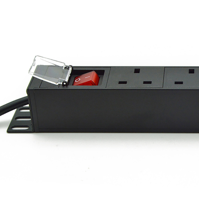 PDU 4-poort stopcontacten SPD Surge Protector Power Strip Extension Socket 3250W met aan/uit schakelaar en stroomkabel