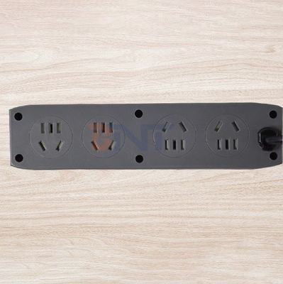 3 Panel Desktop Multifunctionele stroomuitlaat met 8AC elektrisch stopcontact en dubbele USB A + C oplaadcontact