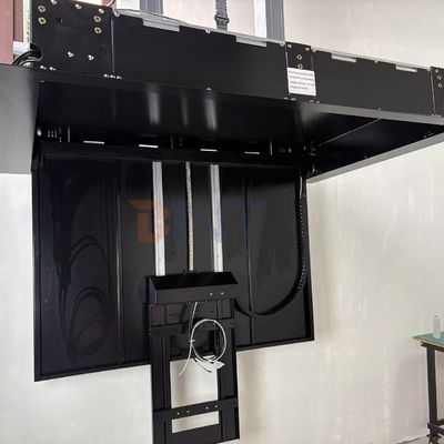 55-inch gemotoriseerde TV-liftstand met afstandsbediening plafond Flip Down TV-beugel met functies van drop down en rotatie