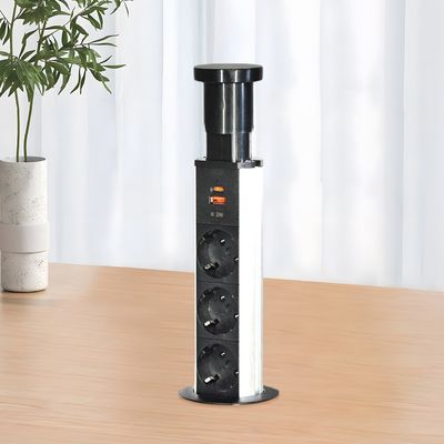 Universal Power Kitchen Socket Sacar El Enchufe De La Cocina Verborgen tafeltop Pop-up keuken stopcontact voor moderne slimme keuken