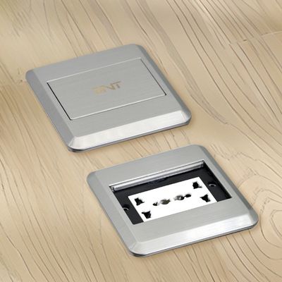 BNT Vloermontage Vloercontactdoos Verborgen Schuifdeksel Vloercontactdoos met Schuifdeksel voor Kantoorruimte